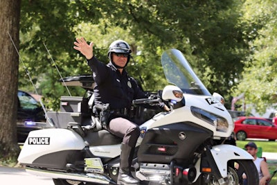 Motor Officer Greg Sammon was struck and dragged by a vehicle.
