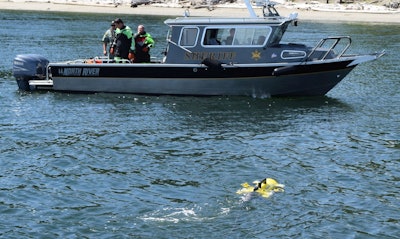 JW Fishers' ROVs can find evidence such as firearms or even bodies under water, protecting law enforcement dive teams from dangerous current and pollution.