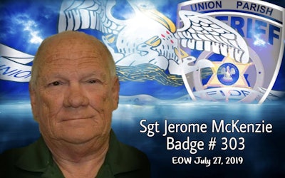 Jerome McKenzie. SGT McKenzie suffered a heart attack while on duty on July 17 and passed away on Saturday, July 27.