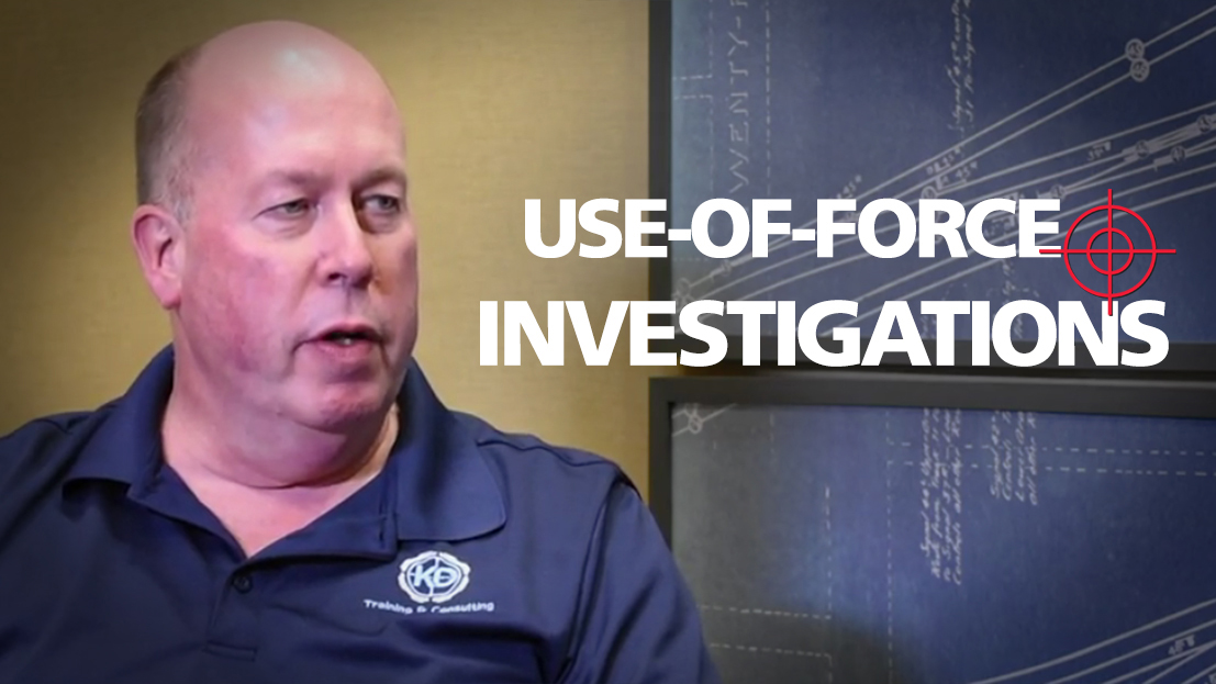Kevin Davis discusses with POLICE Contributing Web Editor Doug Wyllie how to improve use-of-force investigations.