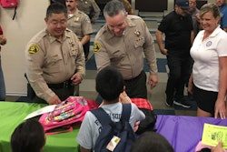 Deputies with the Los Angeles County Sheriff's Department over the weekend held an event to provide school supplies to underprivileged children in the region.