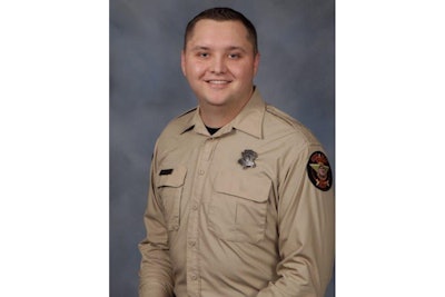 Deputy Nicholas Dixon is survived by his wife and two sons. [|CREDIT|] Photo: Hall County Sheriff's Office