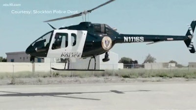 The Stockton Police Department recently announced the acquisition of a brand new helicopter to assist officers from above.