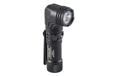 Streamlight's ProTac 90 Flashlight has an anglehead and is designed to be clipped to gear.