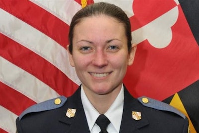 Officer Amy Caprio was struck and killed by a stolen vehicle in May 2018.