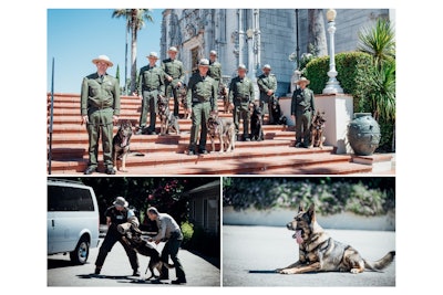 California State Parks is commemorating the 50th anniversary of its K-9 program. At an event held at Hearst San Simeon State Historical Monument late last week, eight K-9 teams from across the state showcased live demonstrations that included obedience, detection, and protection skills.