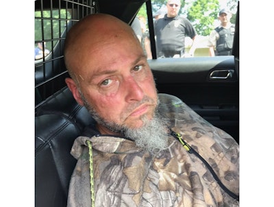 Curtis Ray Watson was captured Sunday morning. He is accused of murdering and sexually assaulting a prison employee during his escape. (Photo: TBI/Twitter)