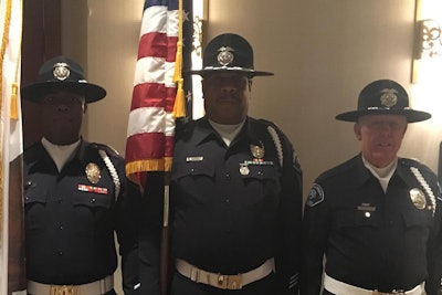Arthur Brice (at center)—an reserve officer with the Buena Park (CA) Police Department—was killed in an off-duty vehicle collision in the city of Corona early Saturday morning.