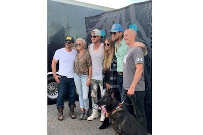 The country music duo Florida Georgia Line has donated a K-9 to the Indianapolis Police Department, the agency said on social media.