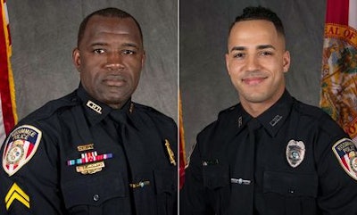 Sgt. Richard 'Sam' Howard and Officer Matthew Baxter (Photos: Kissimmee PD)