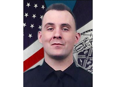 Officer Brian Mulkeen and a team of officers were patrolling an area of the Bronx due to suspected gang activity when they spotted a suspicious person behind a building. As they approached, the subject fled on foot, and when officers caught up to him a struggle ensued. During that fight, Mulkeen was fatally shot.