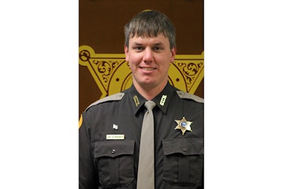 Deputy Jake Allmendinger died on Saturday night after being struck by his patrol vehicle as it slipped on an icy road surface.