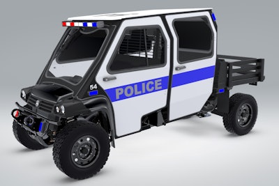 John Deere's new custom line of utility vehicles was designed in conjunction with International Automated Systems (I¬AS) to provide solutions for state and local government agencies and first responders.