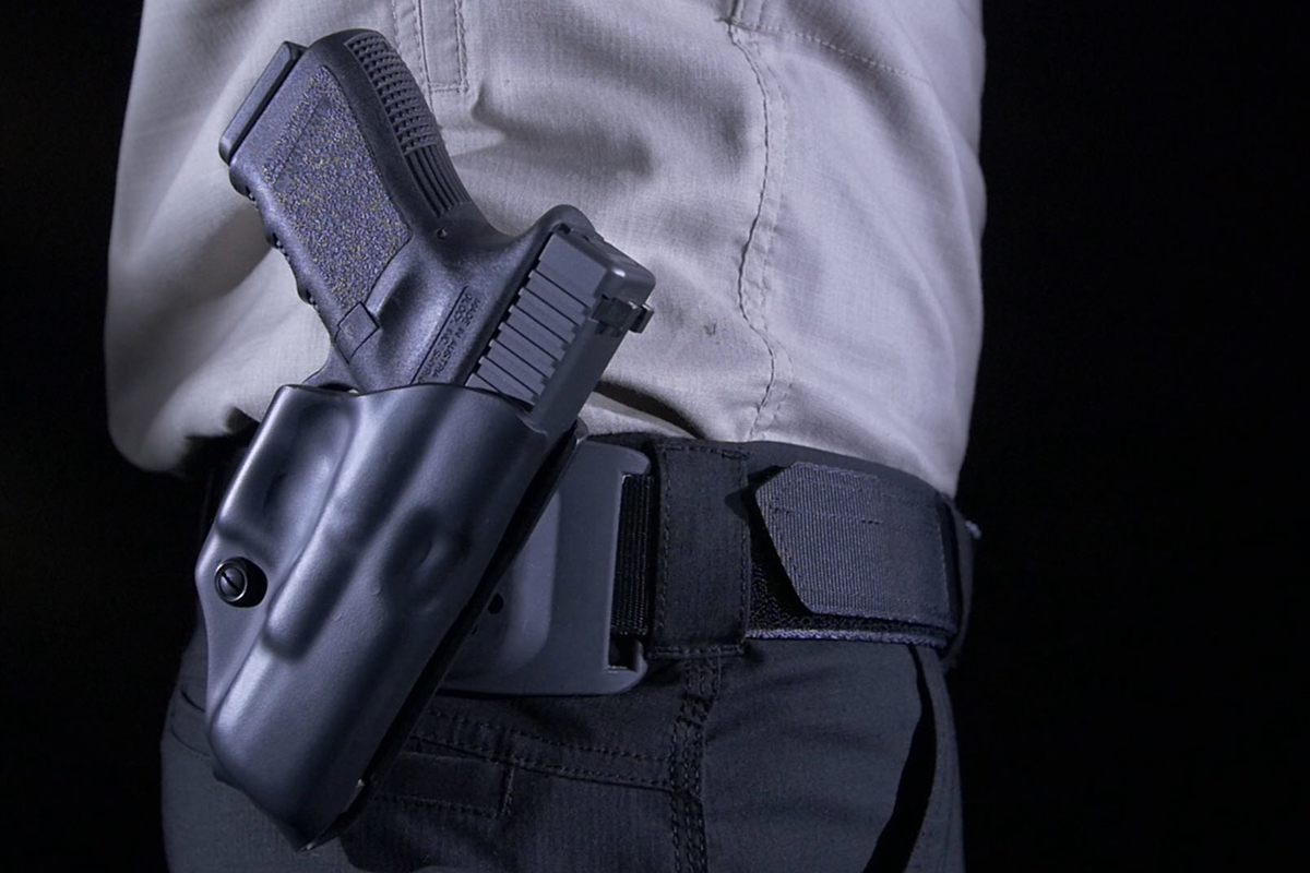 G&G's Nelson says the Delta Wing is one of the most minimalist holster designs produced by the company.