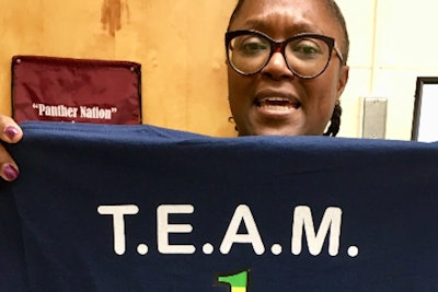 School Resource Officer Angela Booker saw a need for a summer camp for girls with special needs, so she started her own called T.E.A.M. 1.