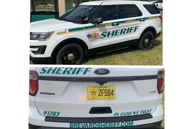 The Sheriff of the Brevard County Sheriff's Department in Florida took to social media to defend his decision to place 'In God We Trust' decals on the patrol vehicles in the agency's fleet as aging vehicles are replaced with new ones.