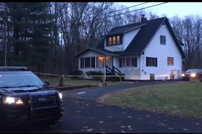 Three Michigan officers were shot and wounded and a homeowner killed by an intruder.