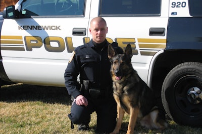 Officer Brad Kohn and K-9 Axel are retiring together.
