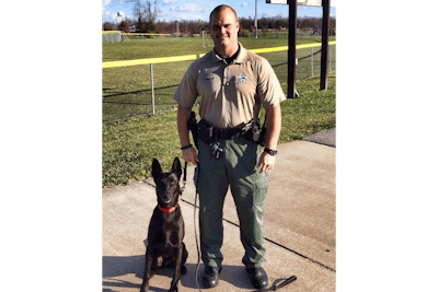 Boyle County (KY) Sheriff's Office K-9 Nikki was killed in a traffic collision Tuesday. (Photo: Boyle County SO/Facebook)