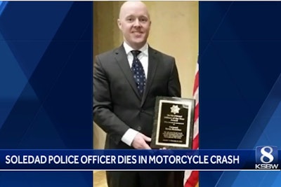 Officer Kevin McArthur died in a motorcycle crash.