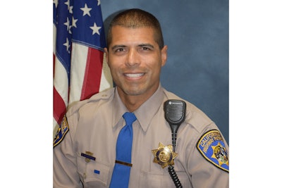 California Highway Patrol Officer Randy Rodriguez has been named January's Officer of the Month.