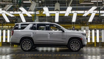GM's Arlington, Texas, plant produces the Chevrolet Tahoe PPV and the consumer Tahoe. (Photo: General Motors)