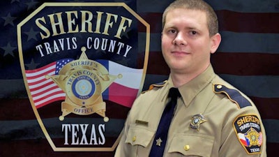 Sr. Deputy Christopher Korzilius of the Travis County (TX) Sheriff's Office was killed Wednesday in a crash. (Photo: Travis County SO)