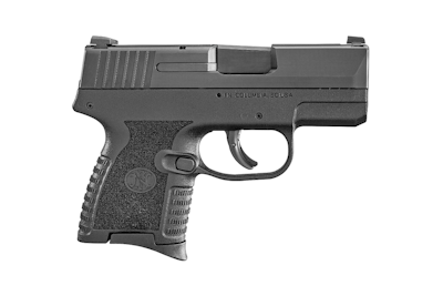 Features of the new FN 503 include a 3.1-inch barrel with recessed target crown, enlarged controls, and FN 509-style low-profile iron sights. (Photo: FN)