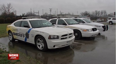 Deputies from the Nelson County (KY) Sheriff's Office are enforcing a quarantine ordered by the governor and a local judge. (Photo: WDRB Screen Shot)