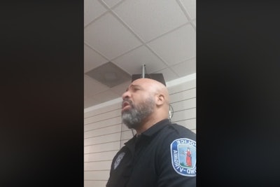 Officer Mervin Mayo with the Richmond (VA) Police Department posted a video of himself singing Marvin Sapp's classic, 'The Best of Me' and has become an internet sensation.