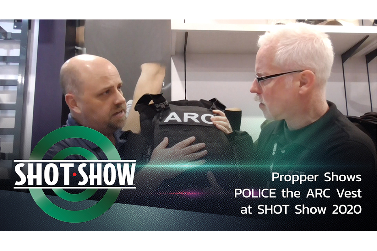 POLICE gets the details on Propper's ARC Vest external carrier at SHOT Show 2020.