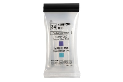 Sirchie NARK II Hemp / CBD Screening Test