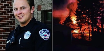 Sgt. Markus Tassoul of the Sturgeon Bay (WI) Police Department is being hailed as a hero for saving the life of a disabled man trapped in a burning apartment complex.