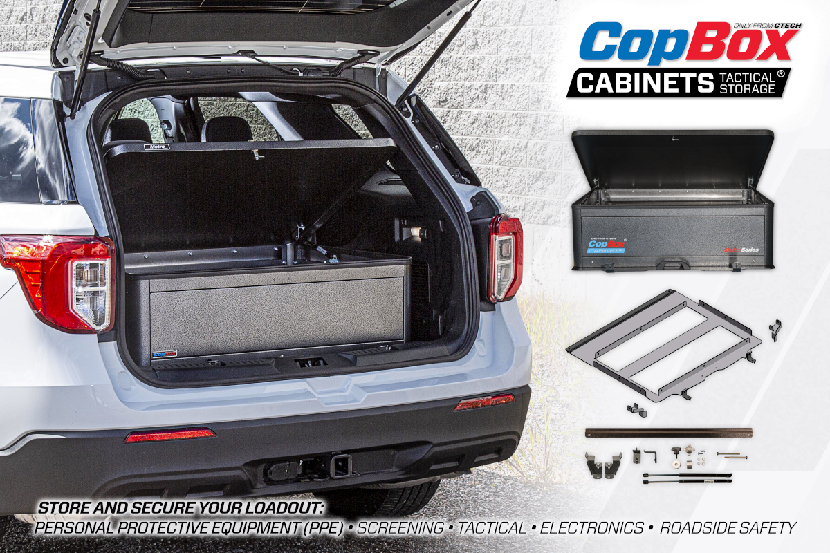 CTech is focusing its efforts on making more CopBoxes available to first responders so they can be used for securing PPE in their vehicles.