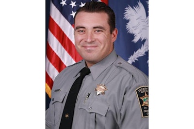 Deputy Jeremy Ladue of the Charleston County Sheriff's Office was involved in a fatal collision early Monday morning when his patrol car was struck by another vehicle.