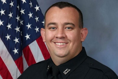 Officer Mike Mosher was en route to work—when he witnessed a hit-and-run collision and acted. He was shot and killed by the suspect who was also killed in the gunfight.