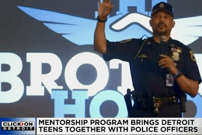 Officers with the Detroit Police Department are mentoring young people at six local area high schools in an effort to create better relationships, and to help teens navigate their pathway toward adulthood.