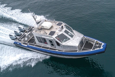 Lake Assault Boats has been chosen to produce up to 119 Force Protection-Medium (FP-M) patrol boats for the U.S. Navy. (Photo: Lake Assault Boats)