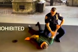Image from new NYPD training video that show prohibited arrest and control technique. (Photo: Instagram Screen Shot)