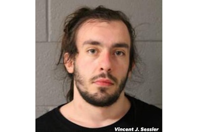 Vincent Sessler now faces charges of Disorderly Conduct, Reckless Conduct, and Battery to a Peace Officer.