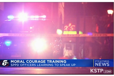Officers with the St. Paul (MN) Police Department will now be required to undergo what is being called 'Moral Courage Training' intended to enable them to stand up and say something to a colleague when they observe behavior that is outside of policy or procedure.