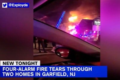 The Garfield (NJ) Police Department has called out for help for an officer who lost her home, her car, and all of her material possessions when a fire engulfed two structures on Saturday night.