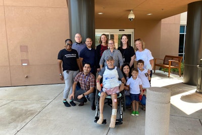 Detective Alan Branch was off duty and participating in group bicycle ride with petitioners of his Fort Worth church when a vehicle struck several riders in late August.