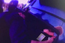 An officer with the Twinsburg (OH) Police Department was caught on video rescuing an infant in a child safety seat that was turned awkwardly in an overturned vehicle following a crash on Saturday evening.