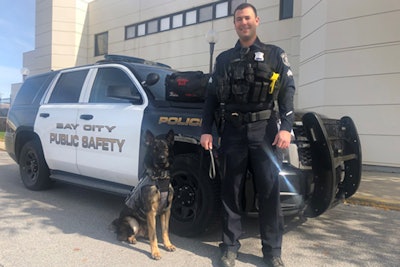 Officers with the Bay City (MI) Police Department are happy to welcome a new partner—K-9 Loki—to the ranks.