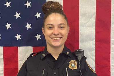 Kaylee Smith is the newest officer with the Dunlap Police Department and may be the first female officer to work for the agency according to a post on Facebook.