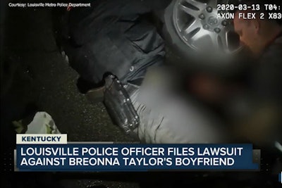 Sergeant Jonathan Mattingly says that he was shot in the thigh by Taylor's boyfriend—identified as Kenneth Walker—during the police search in Breonna Taylor's home.