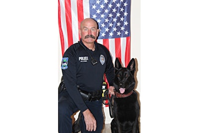 Officer Duane Kemna and K-9 Kilo of the Mason City Police Department responded to a call that a child had wandered off into the woods with the family dog. They successfully located the child.