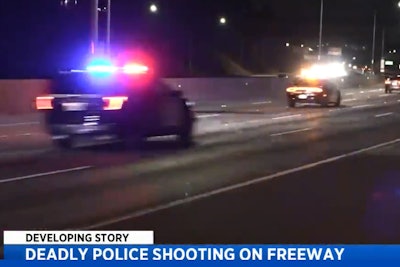 The California Highway Patrol confirmed on Monday morning that a fleeing suspect was fatally shot during a confrontation after a lengthy vehicle pursuit that ranged from Orange County to San Diego in the early hours of Sunday morning.