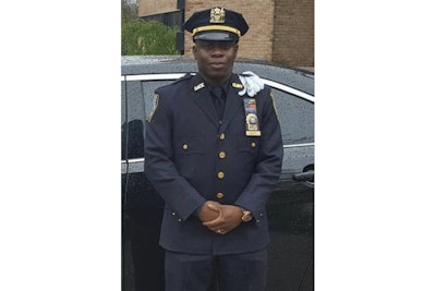 Two NYPD officers were wounded Tuesday in a shootout with campus officer Rondell Goppy (pictured). Goppy was killed. (Photo: Facebook)